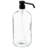 Five - Transparant zeeppompje glas | 1 liter - thumbnail