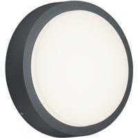 LED Tuinverlichting - Tuinlamp - Trion Bagry - Wand - 8W - Mat Antraciet - Aluminium - thumbnail
