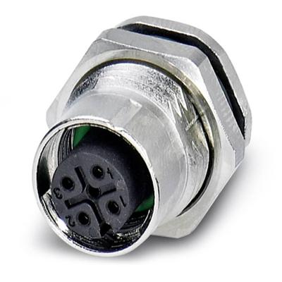 Phoenix Contact 1553462 Sensor/actuator inbouwconnector M12 Aantal polen (sensoren): 4 Bus, inbouw 20 stuk(s) Piece Phoenix Contact 1553462 Sensor/actuator inbouwconnector M12 Aantal polen (sensoren): 4 Bus, inbouw 20 stuk(s) Piece