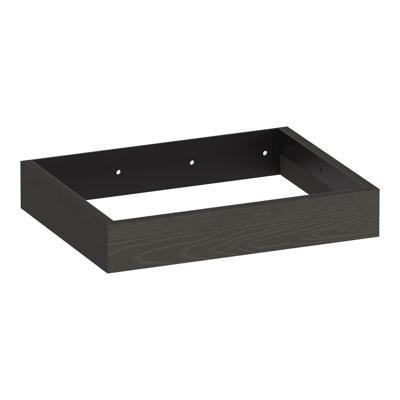 Brauer Amaze - Onderkast - 60 cm - met Geïntegreerde Ophangbeugel - Timber Anthracite