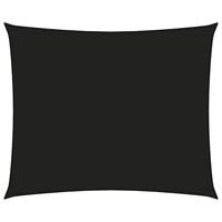 Zonnescherm rechthoekig 5x6 m oxford stof zwart - thumbnail