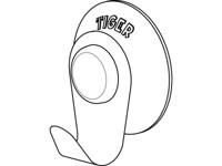 Tiger Haak Simply 2Stuks RVS - thumbnail