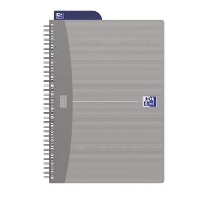 Oxford Office Essentials spiraalschrift, 180 bladzijden, ft 17,6 × 25 cm (B5), 90 vel, gelijnd, geassorte
