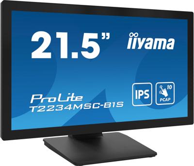 Iiyama ProLite T2234MSC-B1S Touchscreen monitor Energielabel: E (A - G) 54.6 cm (21.5 inch) 1920 x 1080 Pixel 16:9 18 ms HDMI, DisplayPort, Audio-Line-out, VGA Iiyama ProLite T2234MSC-B1S Touchscreen monitor Energielabel: E (A - G) 54.6 cm (21.5 inch) 1920 x 1080 Pixel 16:9 18 ms HDMI, DisplayPort, Audio-Line-out, VGA