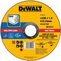 DeWALT DT43909 Doorslijpschijf RVS 230mm - thumbnail
