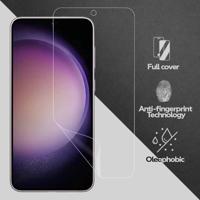 Lunso - Samsung Galaxy S23 Plus - Duo Pack (2 stuks) Beschermfolie - Full Cover Screen protector - thumbnail