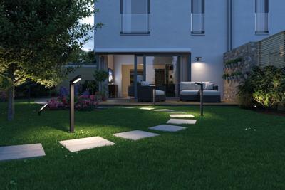 Paulmann Poller ITO vertikal 94547 Verlichtingssysteem Plug&Shine LED-tuinspot LED 6 W Warmwit Antraciet