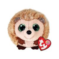 Ty Beanie Ty teeny puffies hazel brown hedgehog, 10cm - thumbnail