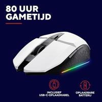 Trust GXT 110W Felox Draadloze Witte Gaming Muis - thumbnail