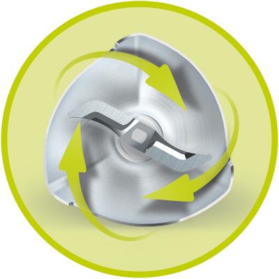 Elektrische mixer - PHILIPS - HR2531/00 PROMIX - 650 W - Wit met kom - thumbnail