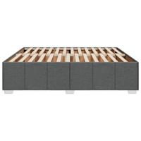Bedframe zonder matras stof donkergrijs 180x200 cm - thumbnail