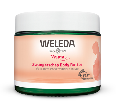 Weleda Body butter zwangerschap 150 Milliliter Weleda Body butter zwangerschap 150 Milliliter