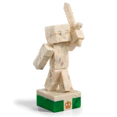 Minecraft Chess Set: Overworld Heroes vs. Hostile Mobs
