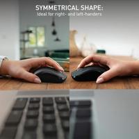 CHERRY MSW MW2200 Muis Radiografisch Optisch Zwart 3 Toetsen 1300 dpi - thumbnail