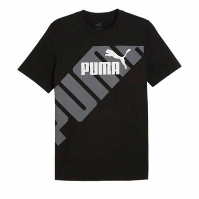 Heren-T-Shirt met Korte Mouwen Puma POWER Graphic - Maat: S
