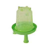 Plastic drinkfontein bajonet/op poot 3 liter groen Gebr. de Boon - Gebr de boon - thumbnail