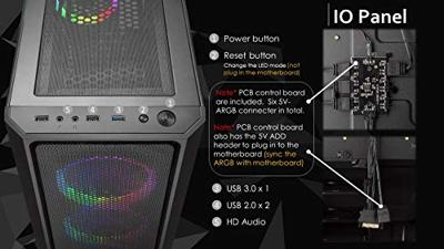 RAIJINTEK PONOS MS4 midi tower behuizing - thumbnail