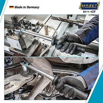 HAZET Momentsleutel 6111-1CT - Draaimomentbereik min-max: 20 - 120 Nm - Nauwkeurigheid: 2% - 3/8 inch (10 mm) vierkant massief - Lengte: 389 mm HAZET Momentsleutel 6111-1CT - Draaimomentbereik min-max: 20 - 120 Nm - Nauwkeurigheid: 2% - 3/8 inch (10 mm) vierkant massief - Lengte: 389 mm