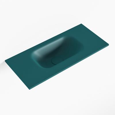MONDIAZ EDEN Smag solid surface inleg wastafel voor toiletmeubel 50cm. Positie wasbak midden
