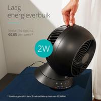 Duux Globe tafelventilator zwart - thumbnail