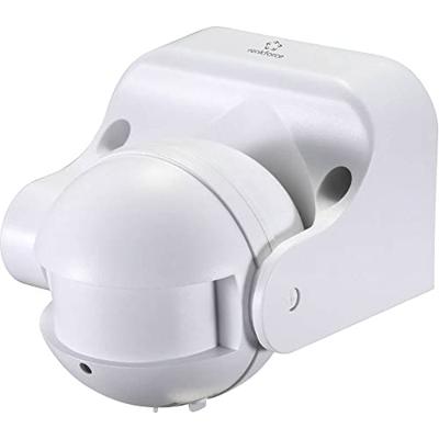 Renkforce 1362991 HF-bewegingsmelder Opbouw (op muur), Opbouw (op product), Wand 180 ° Relais Wit IP44 Renkforce 1362991 HF-bewegingsmelder Opbouw (op muur), Opbouw (op product), Wand 180 ° Relais Wit IP44
