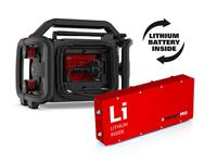 PerfectPro bouwradio ROCKPRO - DAB+ bluetooth/FM/USB - incl. batterij - thumbnail