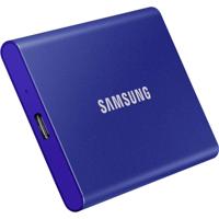 Samsung Portable T7 2 TB Externe SSD harde schijf USB-A 3.2 Gen 2 Blauw MU-PC2T0H/WW - thumbnail