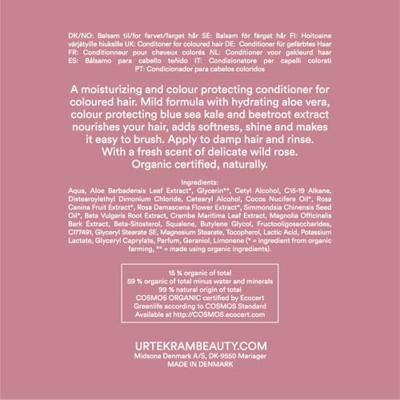 Urtekram Colour Preserve Conditioner Soft Wild Rose