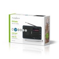 FM-radio | 3,6 W | USB-poort & microSD-kaartsleuf | Zwart / grijs - thumbnail