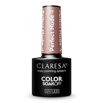 Claresa uv/led gellak 5ml perfect nude 4