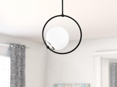 Hanglamp CUPTANA 1 lamp zwart