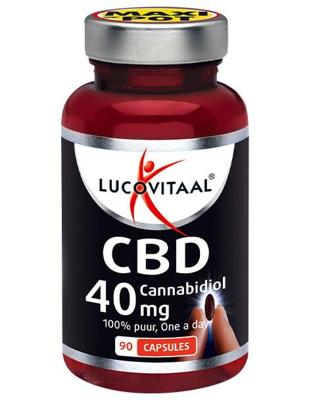 Lucovitaal CBD Cannabidiol 40mg Capsules