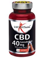 Lucovitaal CBD Cannabidiol 40mg Capsules - thumbnail
