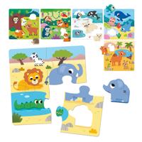 Set van 6 Puzzels Diset - thumbnail