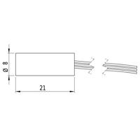 Picotronic Lasermodule Punt Rood 0.4 mW DI650-0,4-5(8x21) - thumbnail
