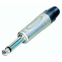 Jack plug 6.35 mm 2P - thumbnail