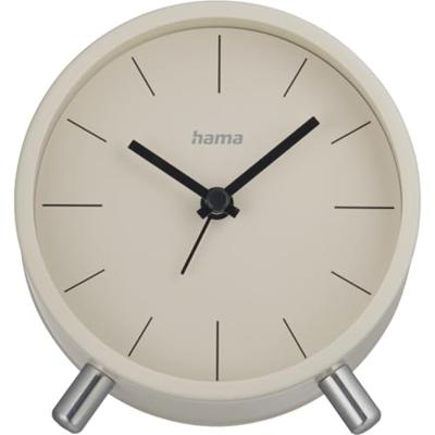 Hama DCF Wekker Flores Tikt Niet Grijs/Beige