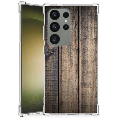 Samsung Galaxy S24 Ultra Stevig Telefoonhoesje Steigerhout Samsung Galaxy S24 Ultra Stevig Telefoonhoesje Steigerhout