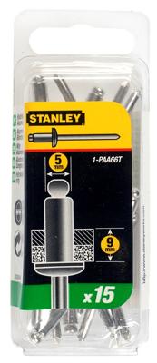 Stanley popnagels 5x9mm (15 stuks)