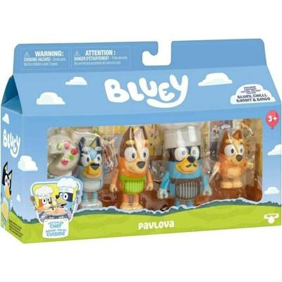 Spectron Bluey dessert speelset - 4 figuren
