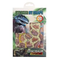 Creative Craft Group Dino stickeren op vorm - thumbnail