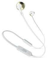 JBL T205BT Wireless Bluetooth Ear Headphone, Champagne Gold Color - thumbnail