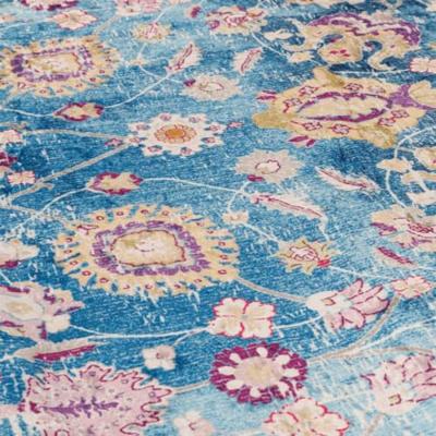 VidaXL Vloerkleed wasbaar anti-slip 160x230 cm meerkleurig