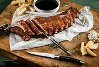 Laguiole Style de Vie Steakmessen Premium Line Zwart - 6 stuks - thumbnail