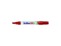 Viltstift Artline 90 schuin 2-5mm rood - thumbnail