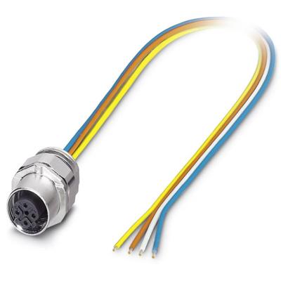 Phoenix Contact 1535215 Sensor/actuator inbouwconnector M12 Aantal polen (sensoren): 4 Bus, inbouw 0.50 m 1 stuk(s) Phoenix Contact 1535215 Sensor/actuator inbouwconnector M12 Aantal polen (sensoren): 4 Bus, inbouw 0.50 m 1 stuk(s)