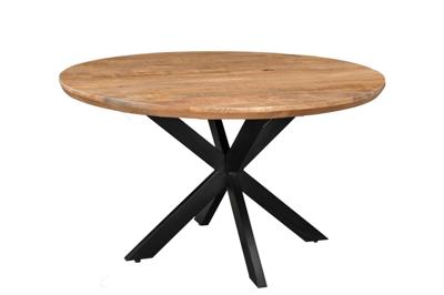Livingfurn Ronde Eettafel 'Jesper' Mangohout, 150cm Livingfurn Ronde Eettafel 'Jesper' Mangohout, 150cm