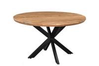 Livingfurn Ronde Eettafel 'Jesper' Mangohout, 150cm - thumbnail