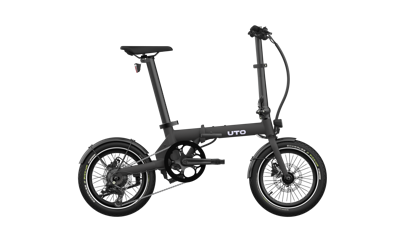 UTO elektrische vouwfiets og16 v0 zwart