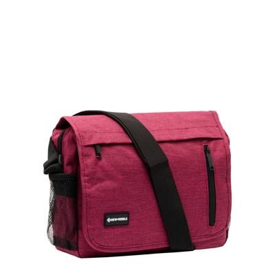 New Rebels ® Heaven25 - Medium Schoudertas A5 - Crossbodytas met flap - Burgundy